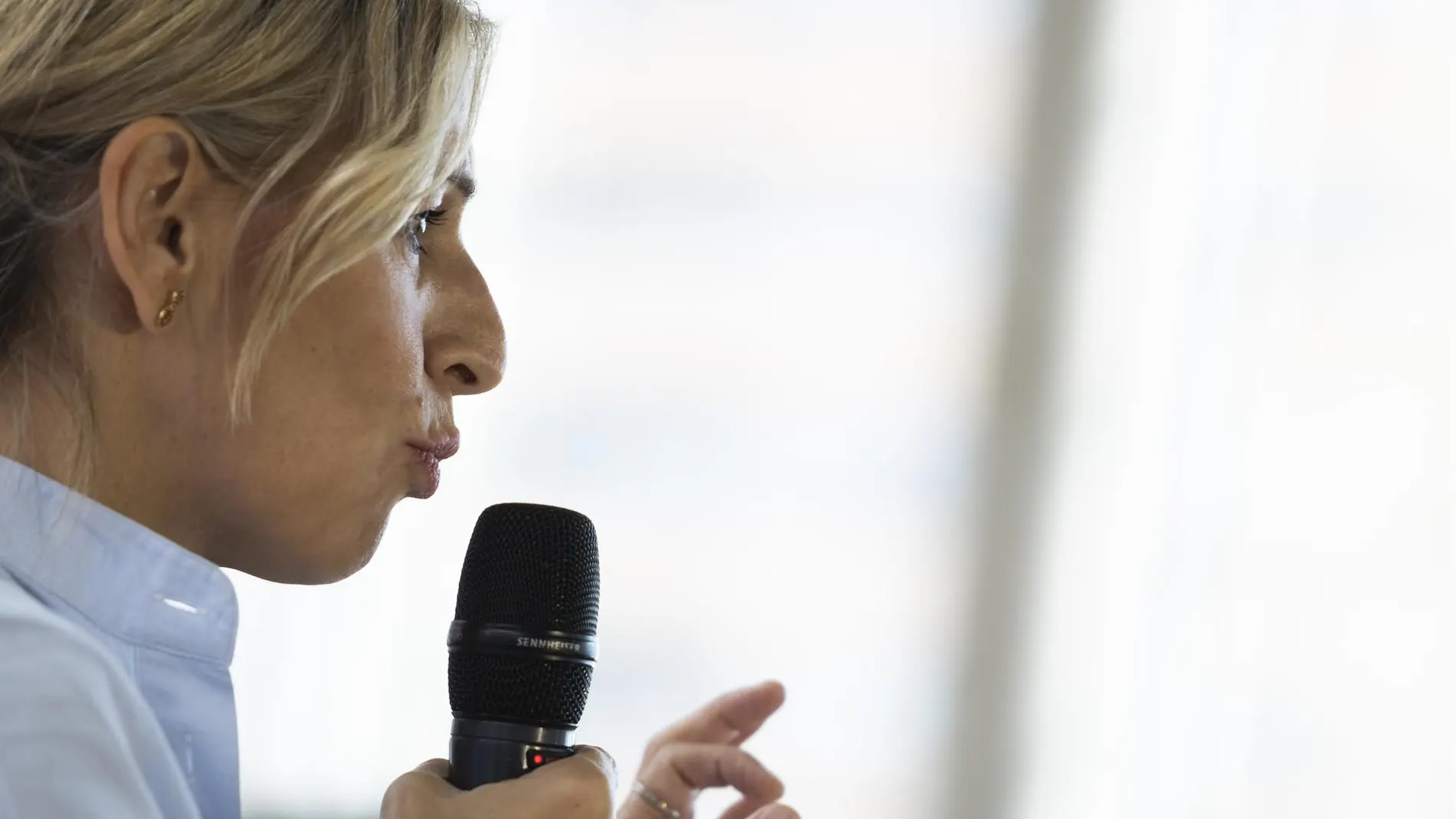 MADRID.-Yolanda Díaz critica que la condena del TS al fiscal es "política" y se dirige "contra el Gobierno"