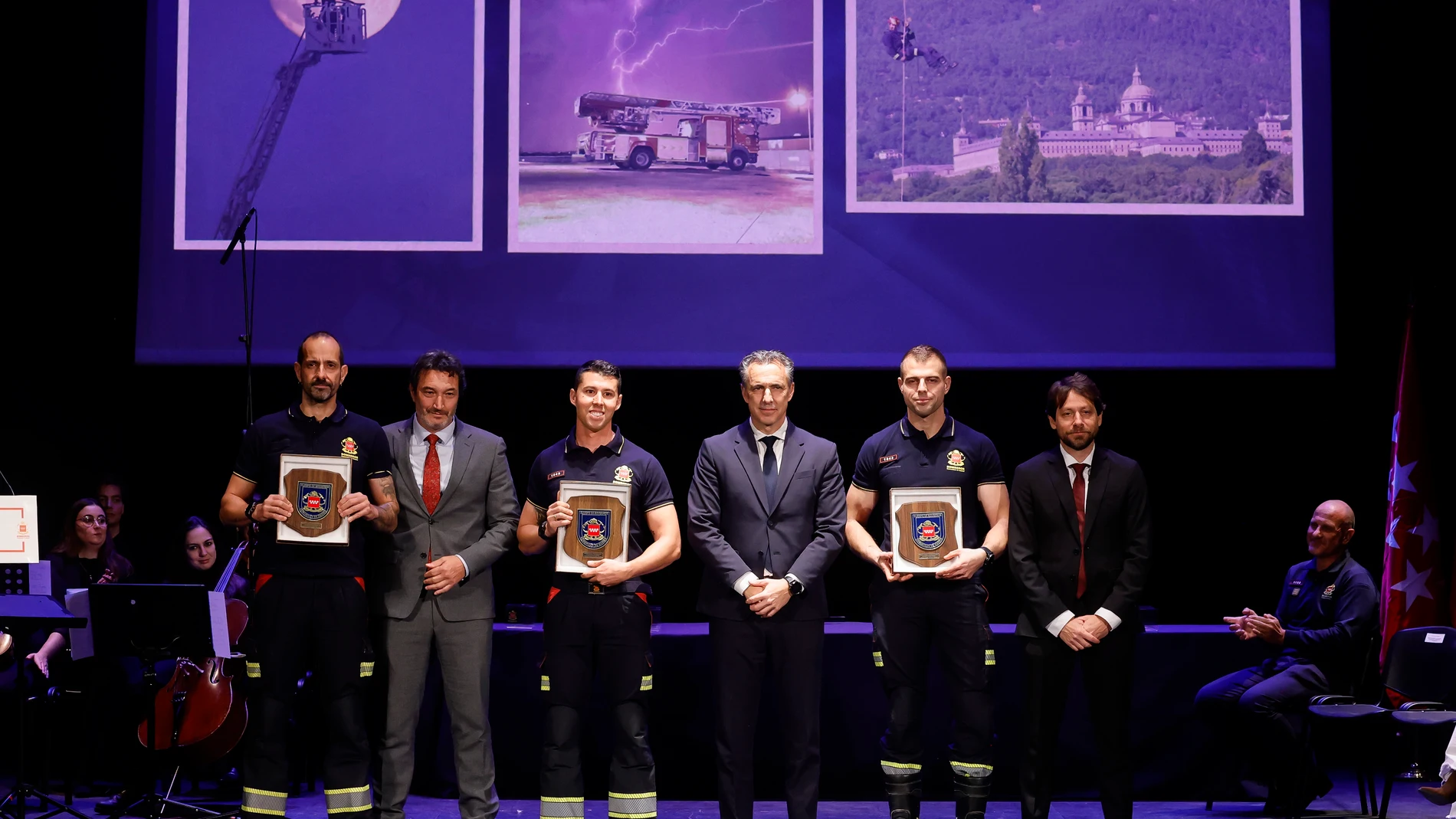 Madrid reconoce con los Premios y Honores de 2025 a cuatro de sus bomberos por su labor ejemplar