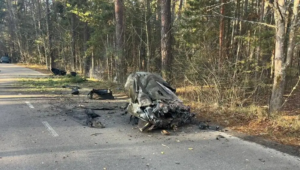 Restos de un Kinzhal desviado de su curso por el sistema Lima.