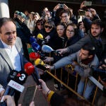 Pérez Llorca, a su salida de los juzgados de Catarroja