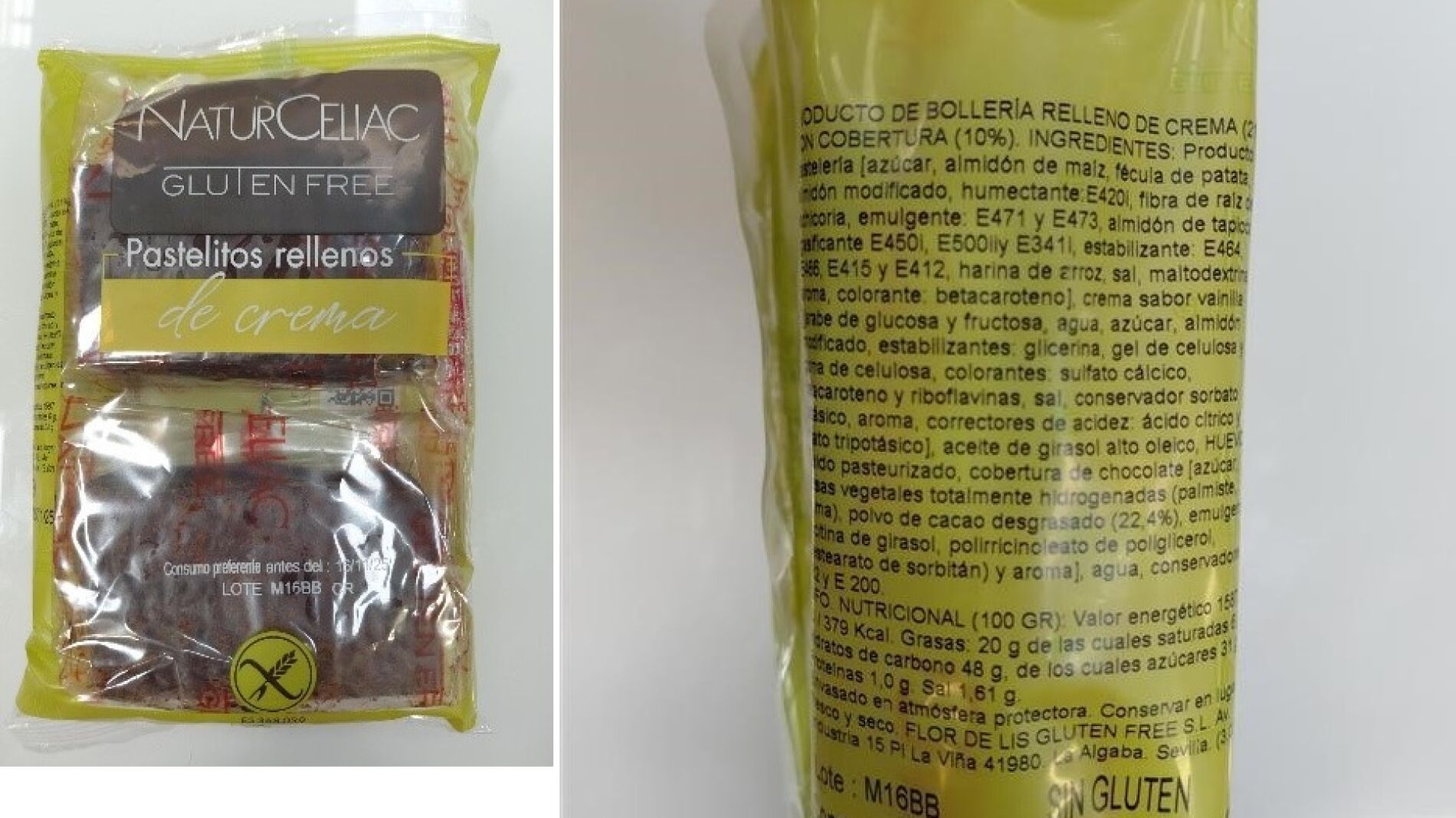 Ampliada la alerta por la presencia de proteínas de leche en bollos de ...