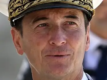 El jefe del Ejército francés, general Mandon El jefe del Ejército francés, general Mandon