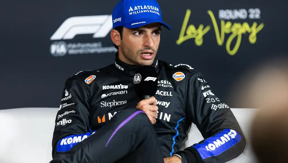 Fórmula 1/GP Las Vegas.- Carlos Sainz: "Creía que mi vuelta era pole"