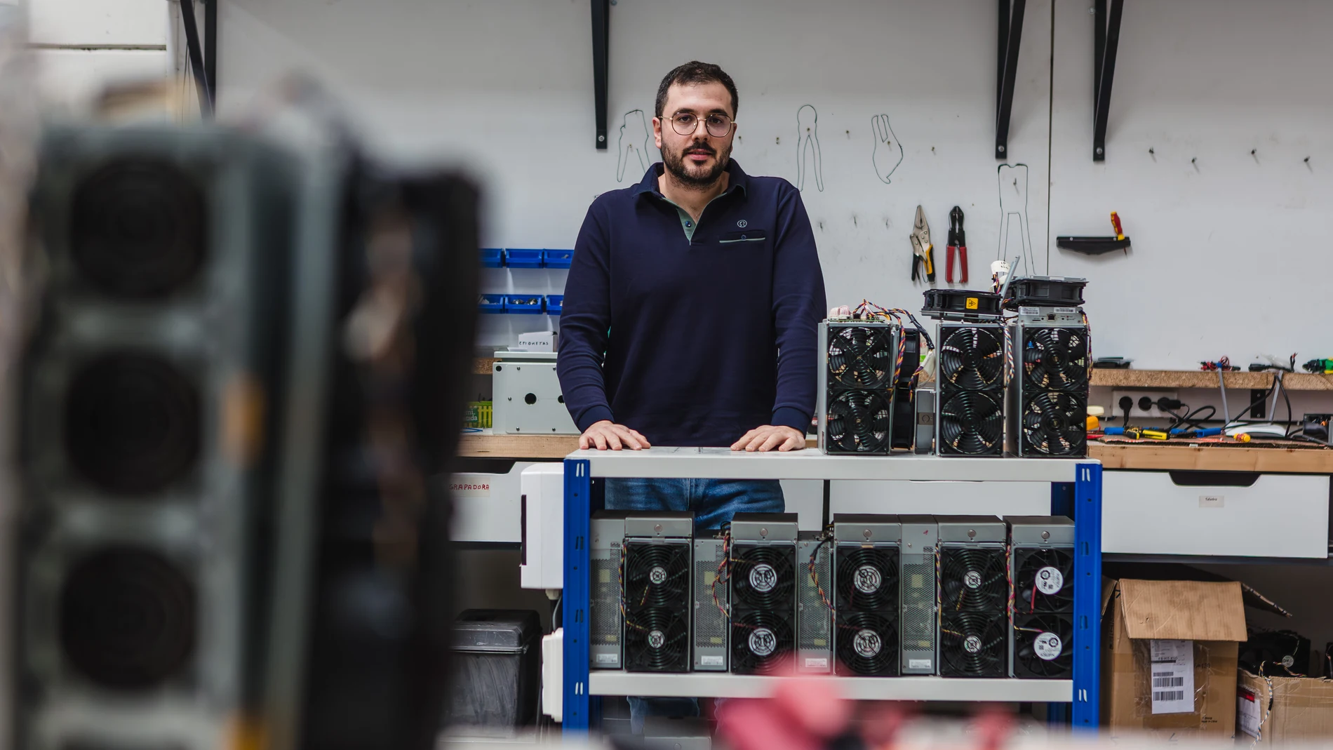 Aarón Molina, director técnico de la empresa HOTTA en Soria