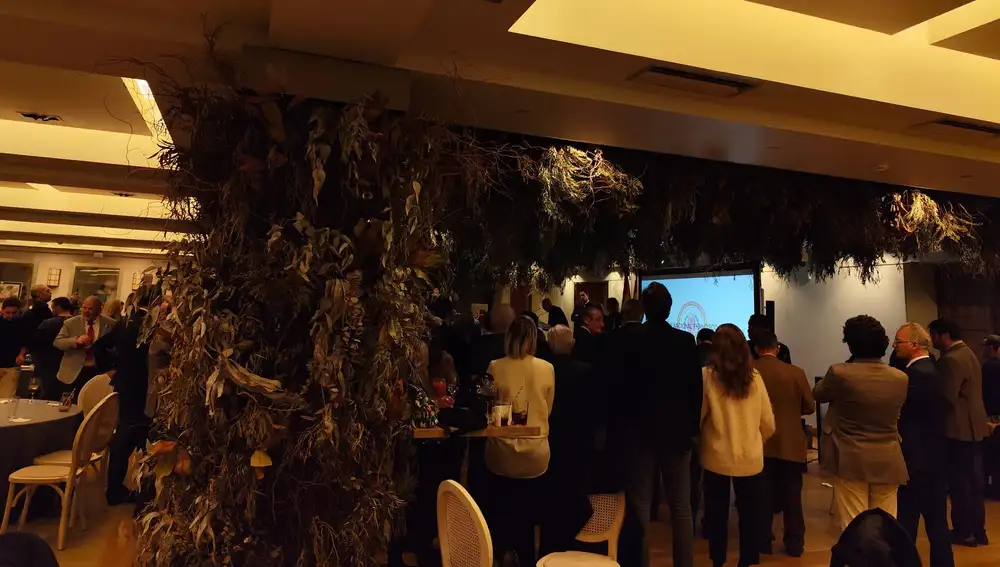 Público asistente a la cena anual