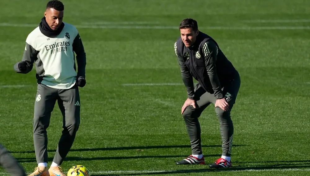 Real Madrid training day in Madrid