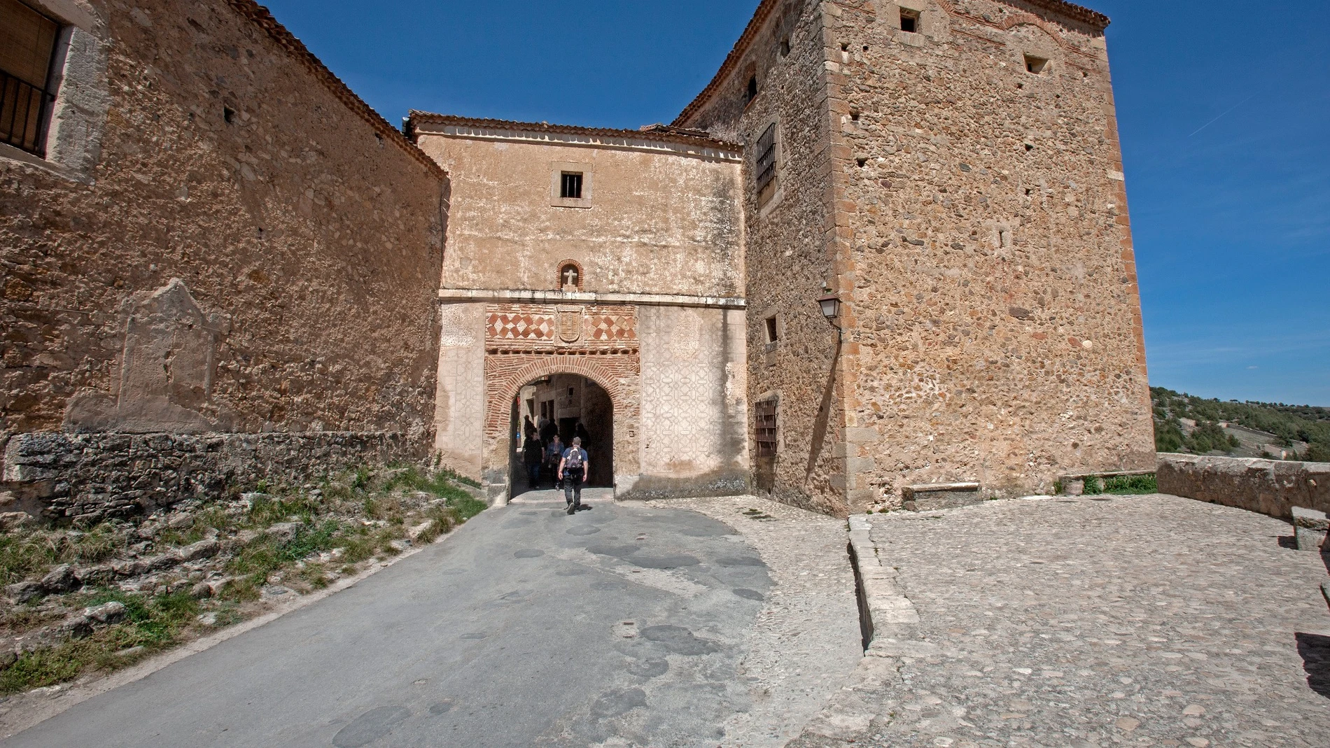 Puerta de la Villa de la localidad segoviana de Pedraza