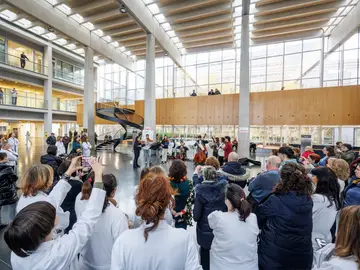 Concierto de la OSCyL en el Hospital de Burgos Concierto de la OSCyL en el Hospital de Burgos