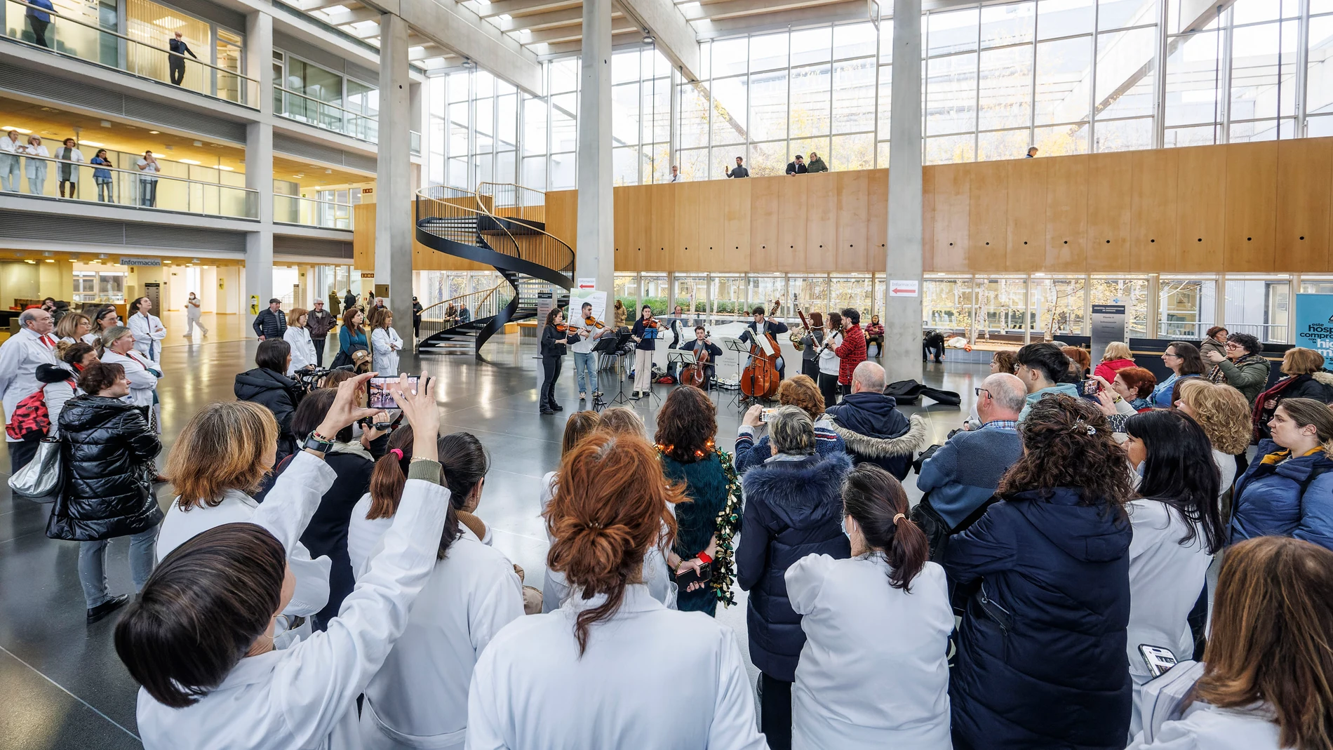 Concierto de la OSCyL en el Hospital de Burgos