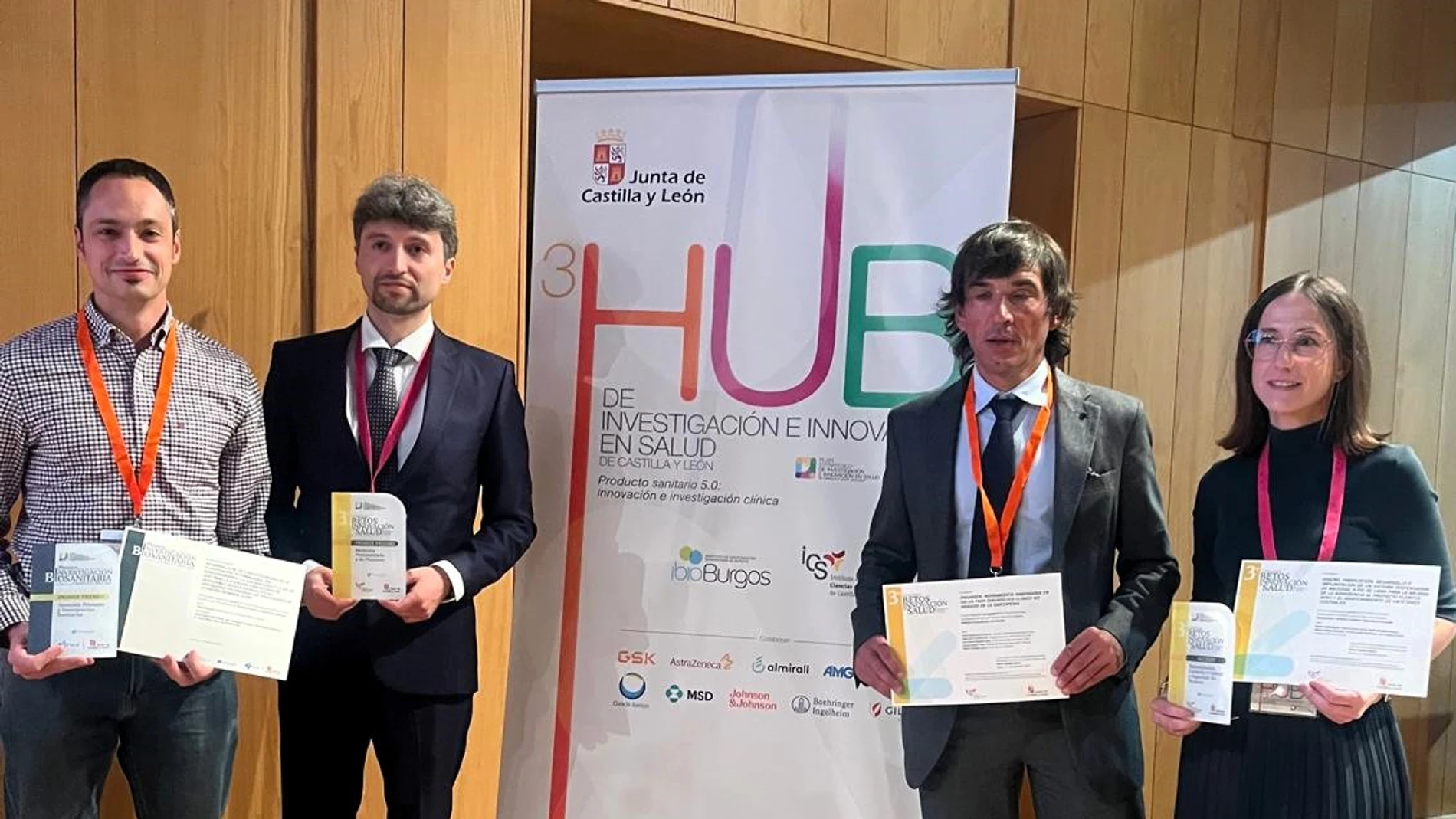 Tres proyectos de profesionales de la Gerencia de Asistencia Sanitaria de Soria, reconocidos en el 3º HUB de Investigación e Innovación en Salud