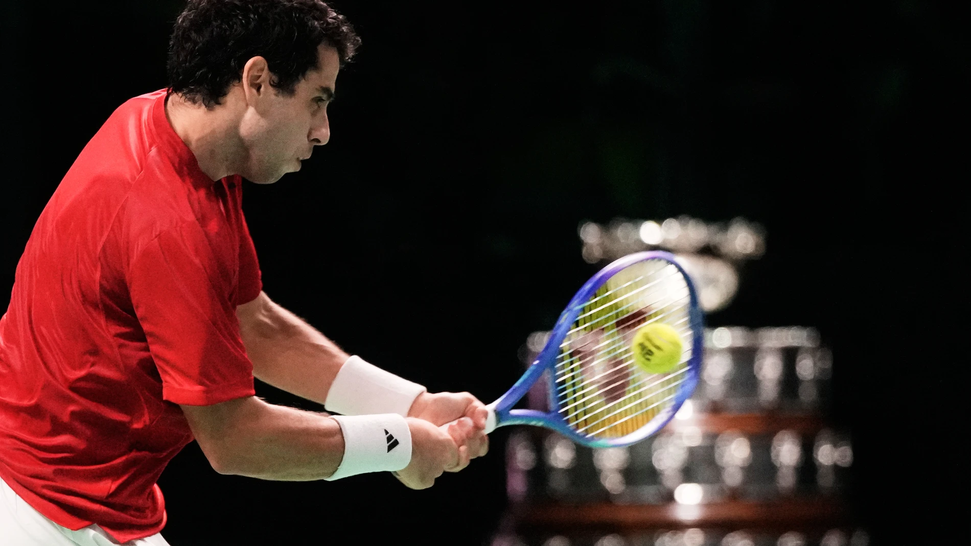 Munar, en la final ante Cobolli