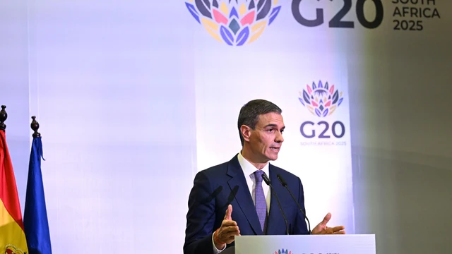 Sánchez en la cumbre del G20