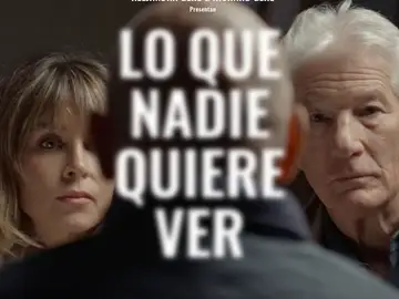 Cartel de 'Lo que nadie quiere ver' de Richard y Alejandra Gere Cartel de 'Lo que nadie quiere ver' de Richard y Alejandra Gere