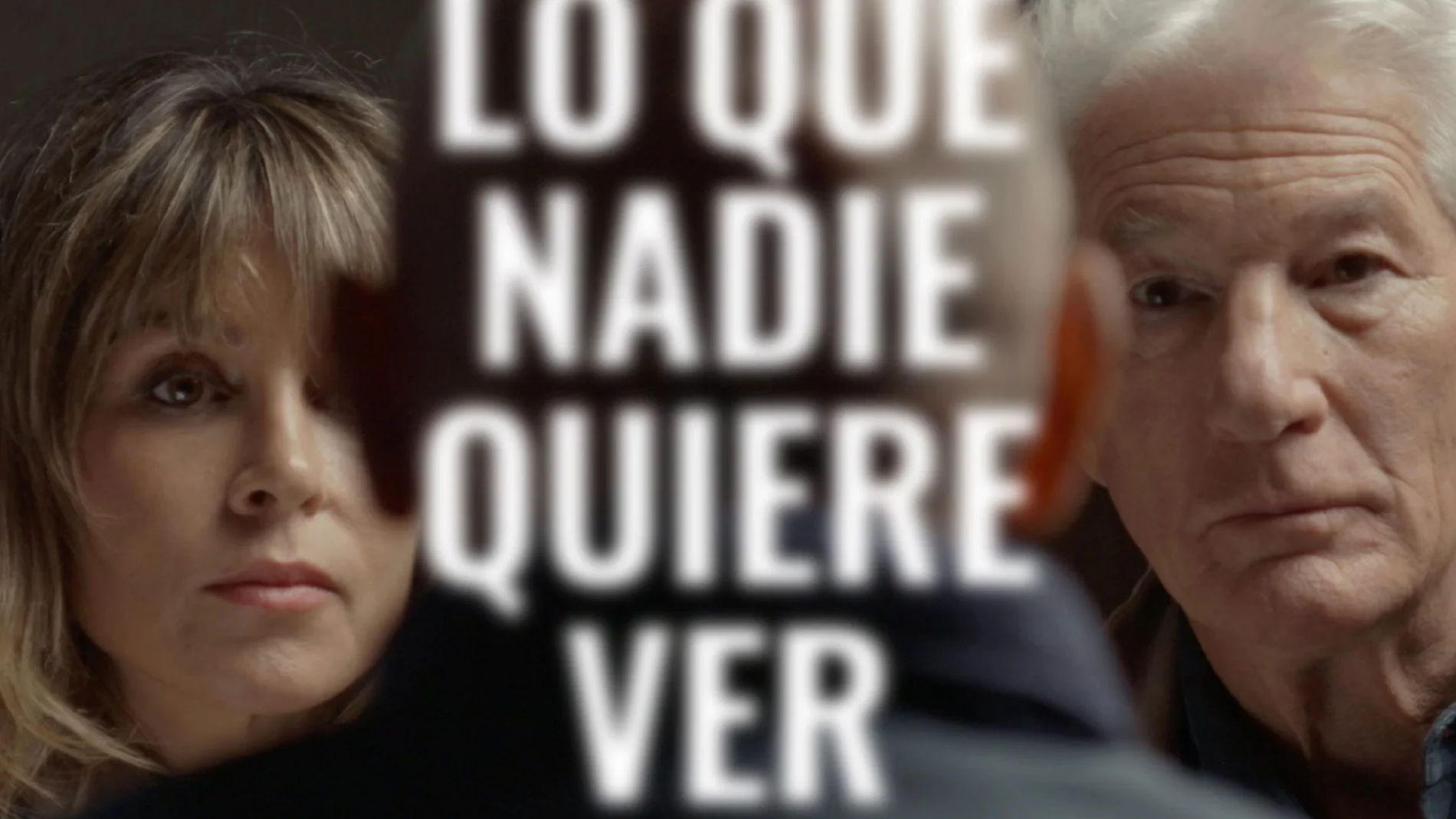 Cartel de 'Lo que nadie quiere ver' de Richard y Alejandra Gere