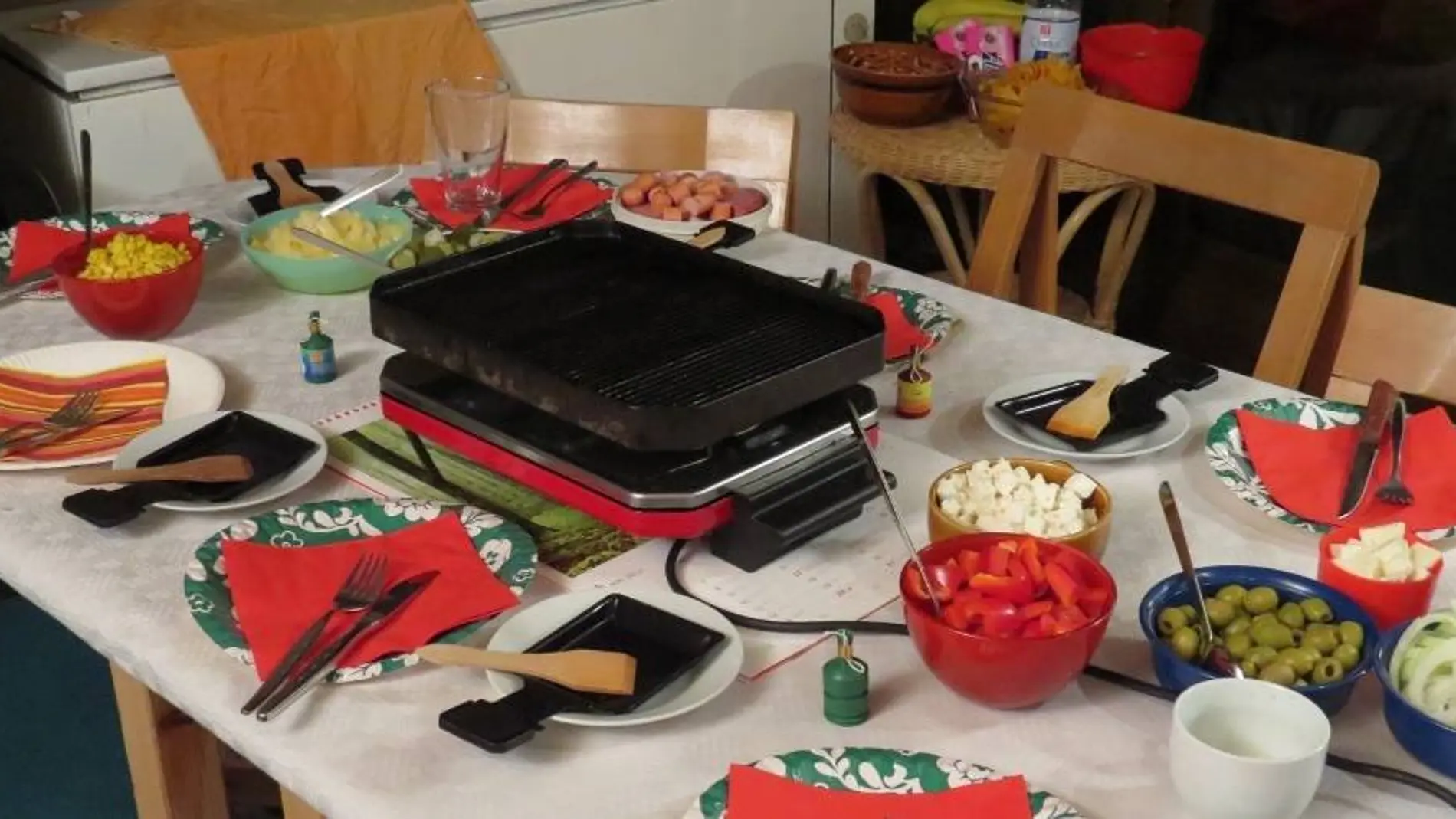 Raclette reversible LeuKoles