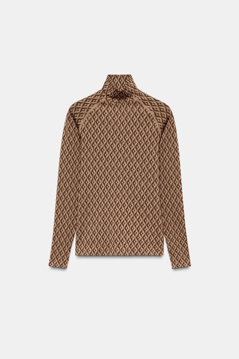 Camiseta térmica jacquard thermolite®.