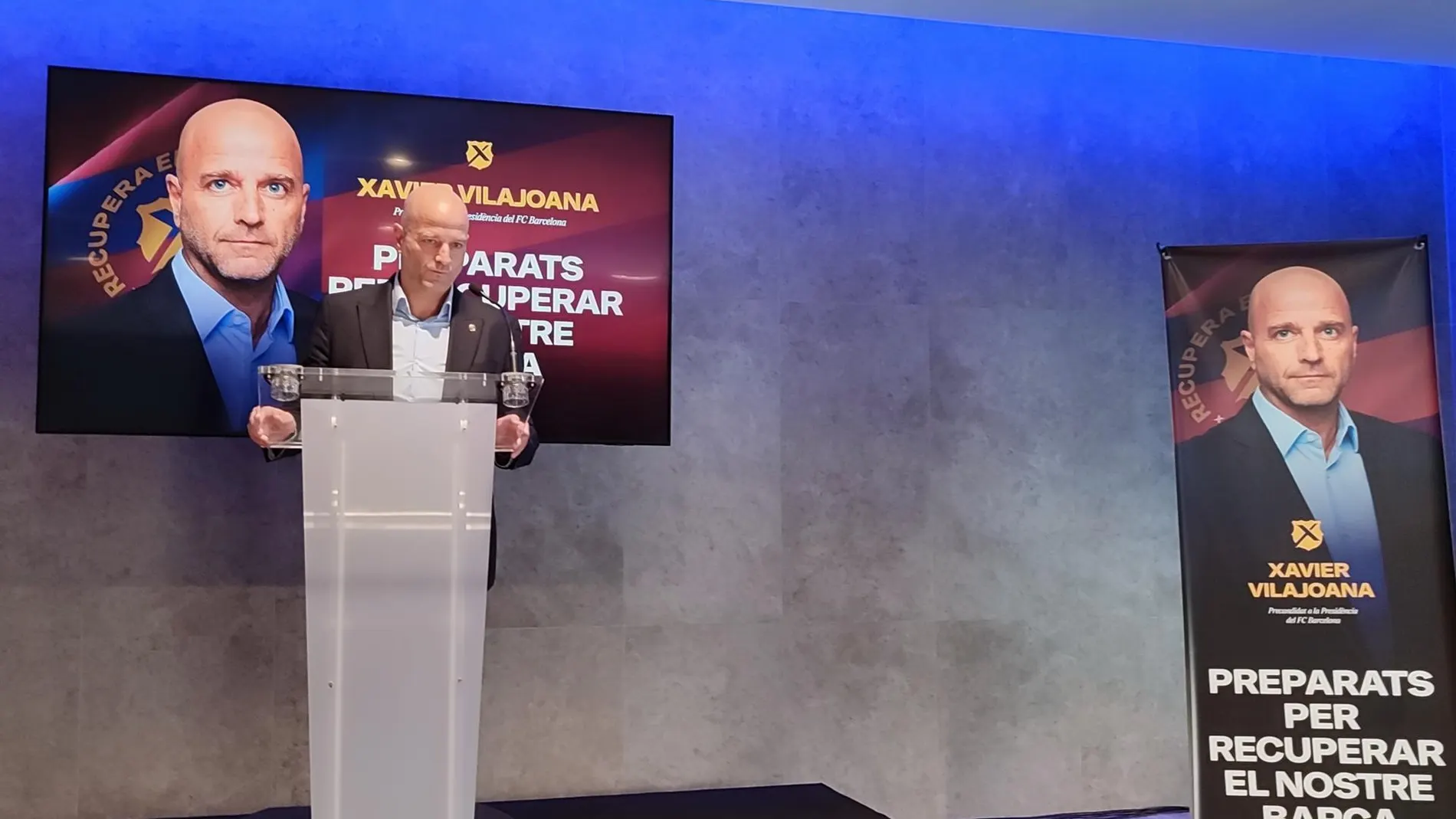Fútbol.- Xavier Vilajoana presenta precandidatura presidencial al Barça: "Nuestro Haaland está en la Masia"