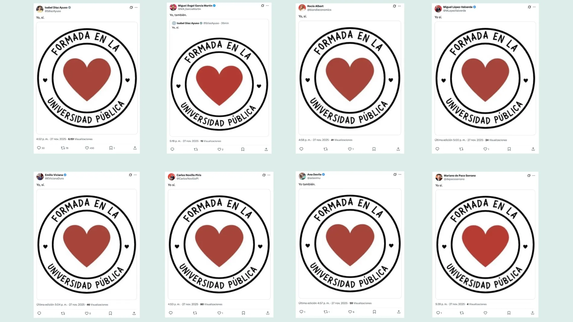 La campaña en redes del Ejecutivo autonómico