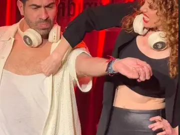 Un momento de la representación Un momento de la representación