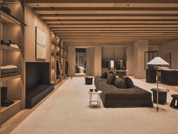 Imagen del interior de la nueva tienda de Zara