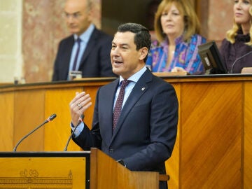 Debate.- Moreno pide "unidad" en Andalucía ante los "privilegios" en financiación y equipara ordinalidad a "desigualdad"