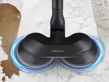 Su motor digital ofrece potencia real para todo tipo de suelos Samsung Jet 75E