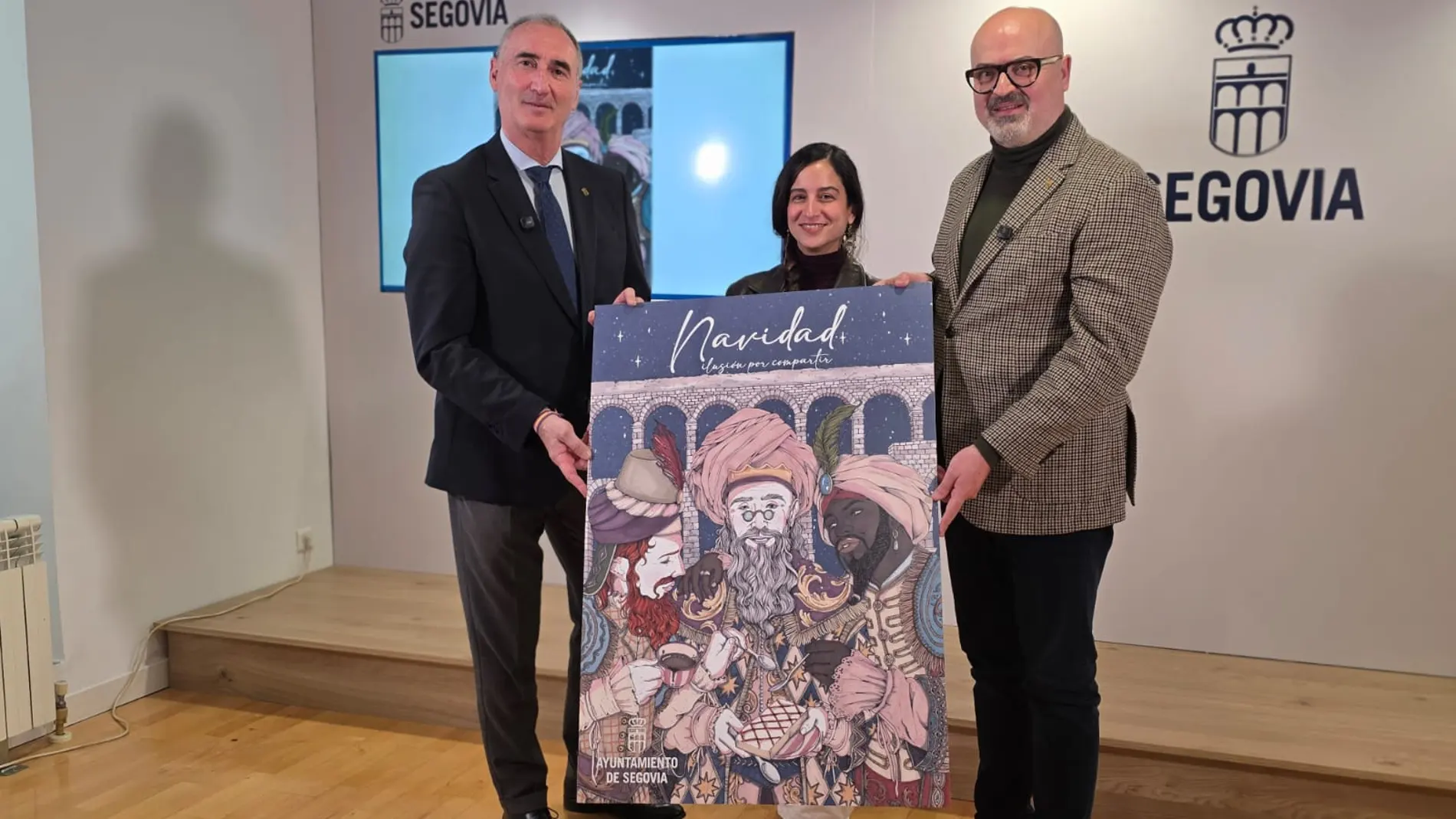 Presentación de las actividades de Navidad en Segovia