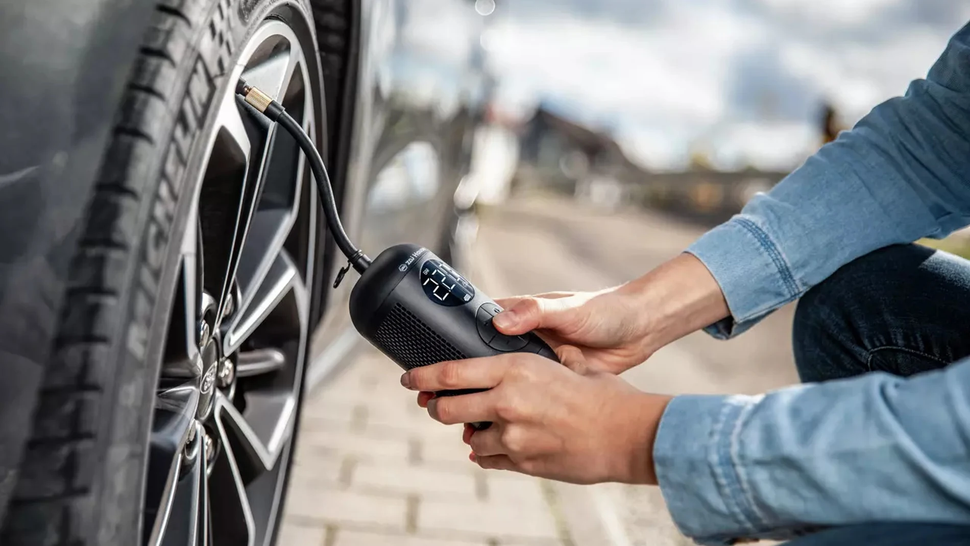 Compresor aire portátil