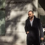 Víctor de Aldama a su salida de la audiencia nacional @ Gonzalo Pérez