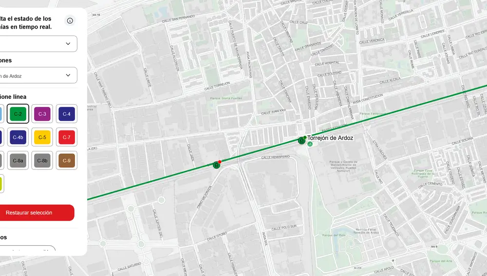 Por ejemplo, se puede marcar la C-2