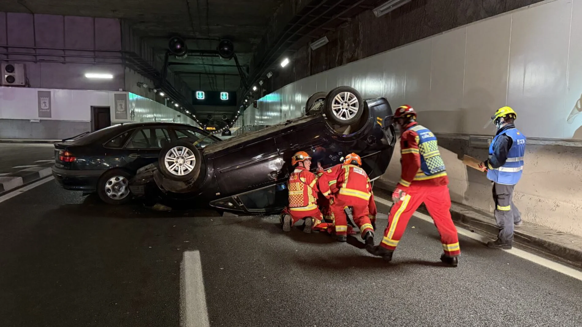 Operativo en la M-30