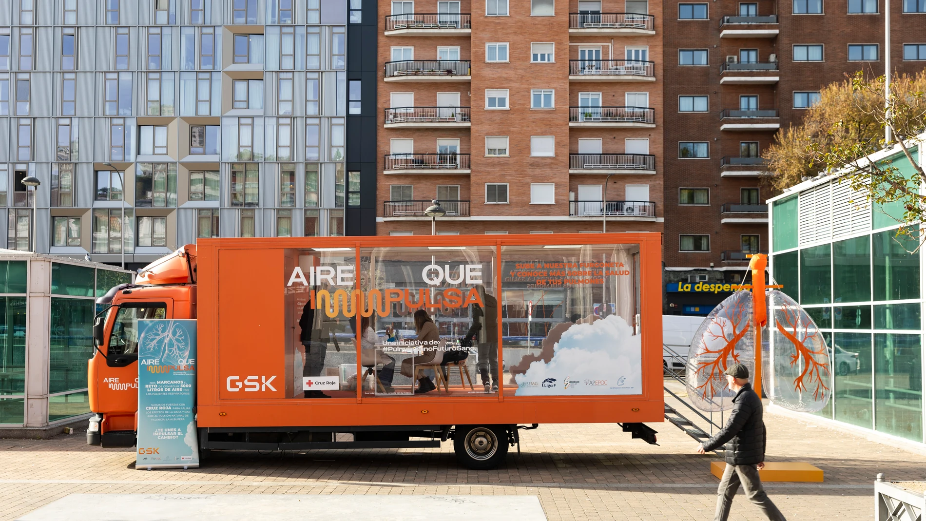 La campaña "AireQueImpulsa" ha recorrido más de 3.000km por España