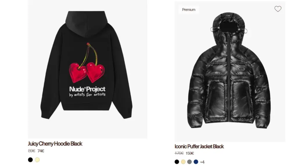 Ofertas Nude Proyect