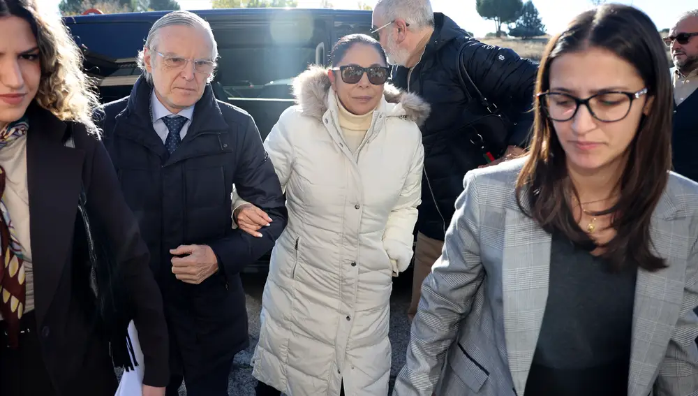 Isabel Pantoja acude al juzgado para ratificar la demanda contra varios periodistas