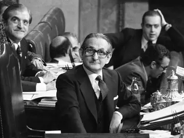 Torcuato Fernández-Miranda, en el Congreso de los Diputados Torcuato Fernández-Miranda, en el Congreso de los Diputados