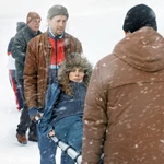 Las limitaciones físicas de Hanne en esta historia forman parte de la trama en la nieve