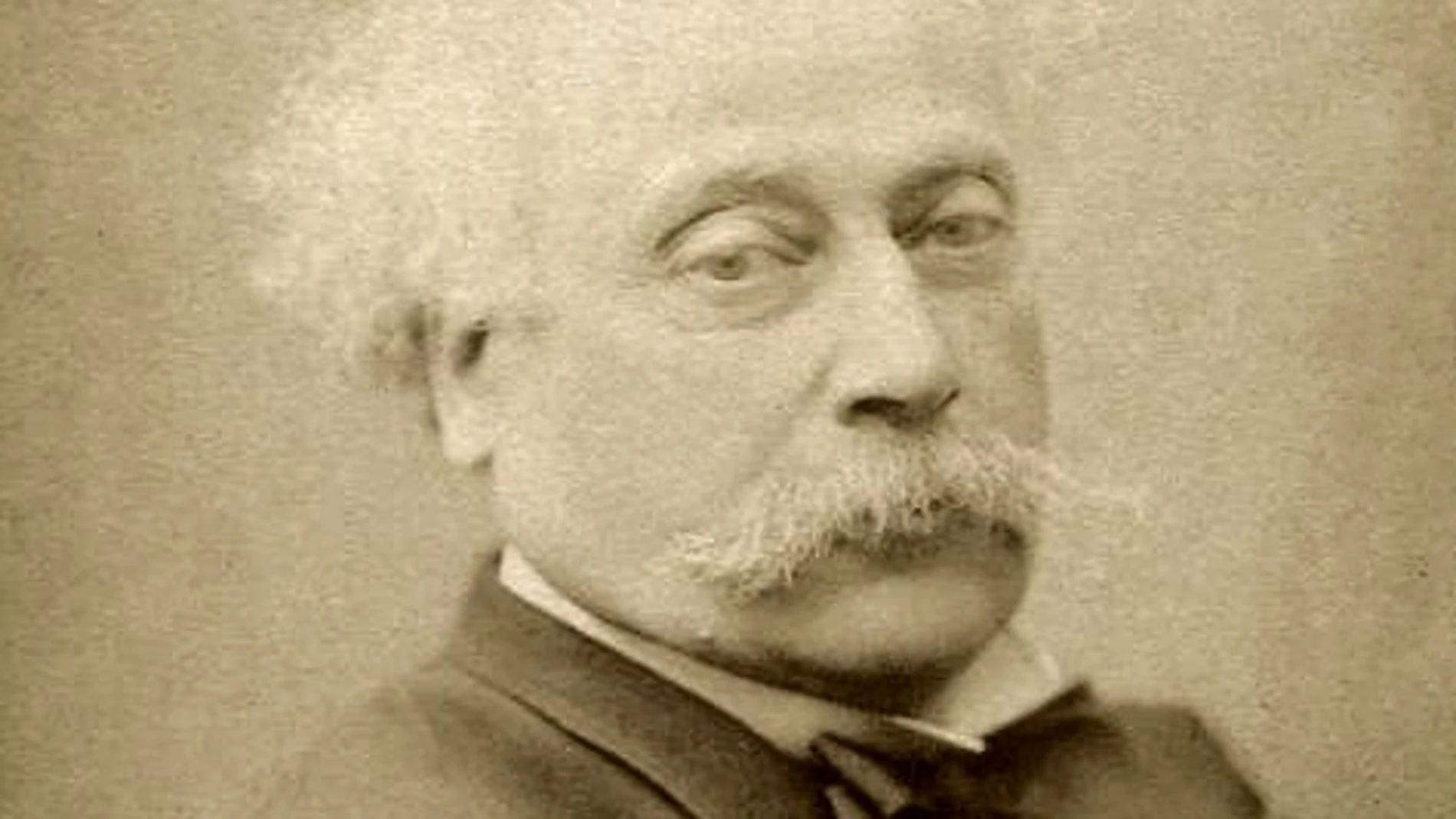 El novelista Alejandro Dumas hijo (1824-1895)