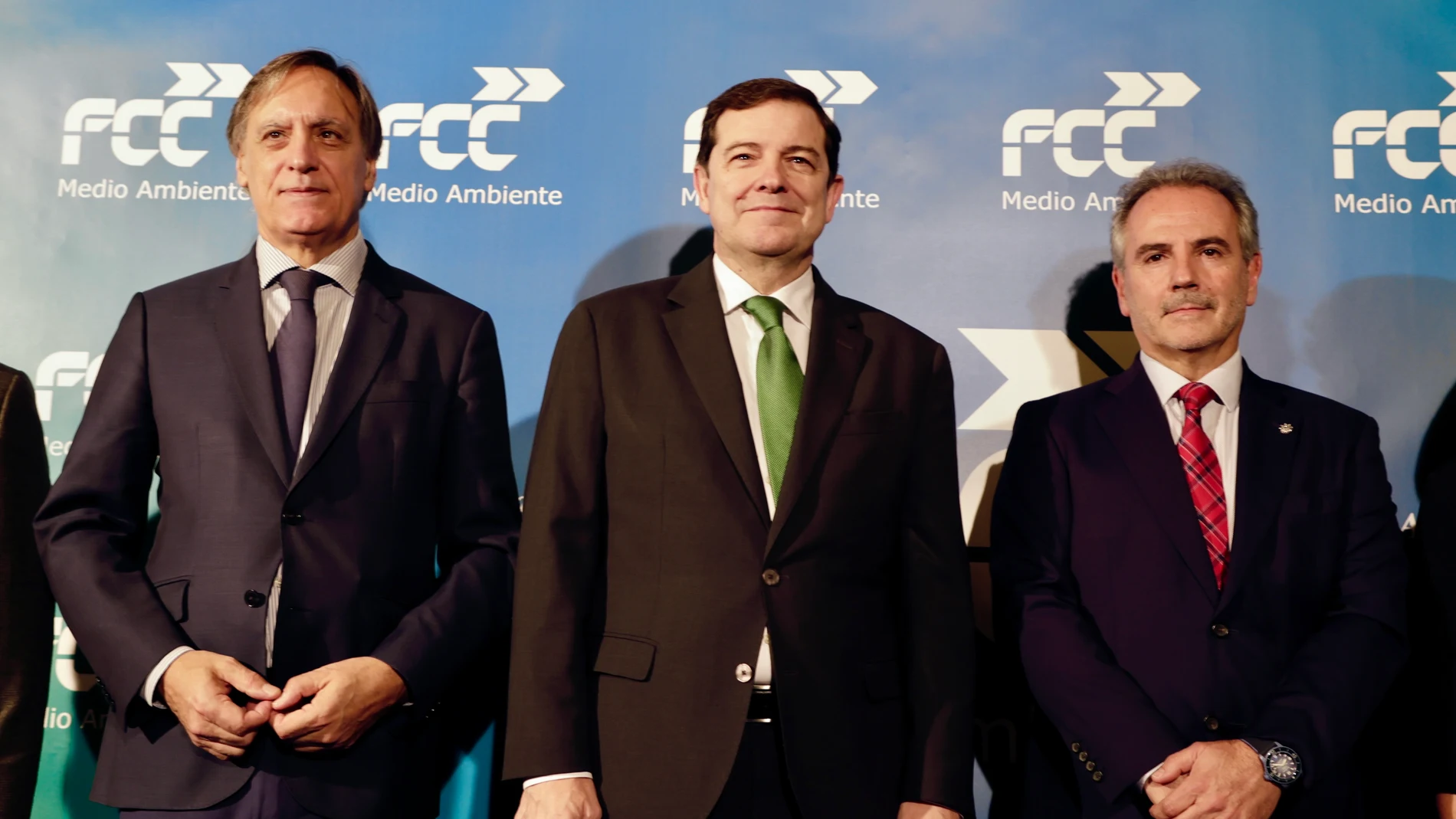 Mañueco junto a García Carbayo e ïñigo Sanz