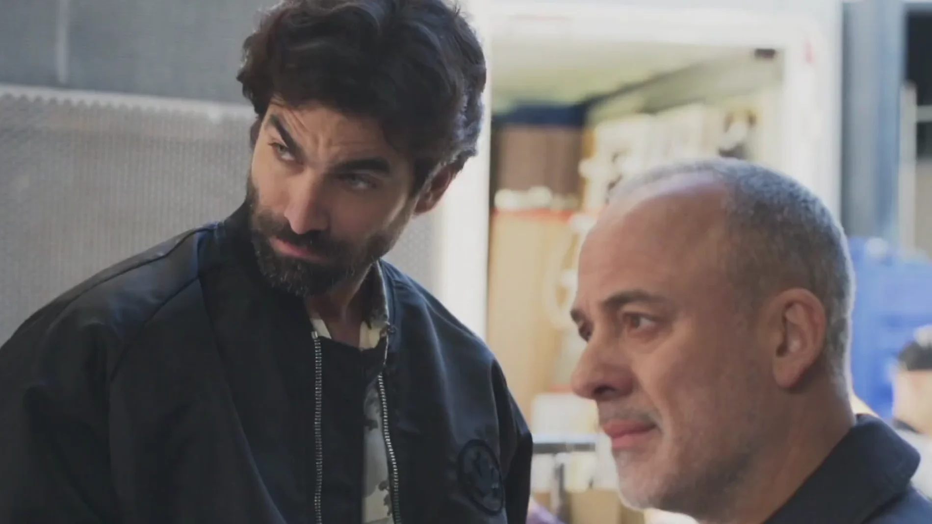 Rubén Cortada y Javier Gutiérrez en 'La Agencia'