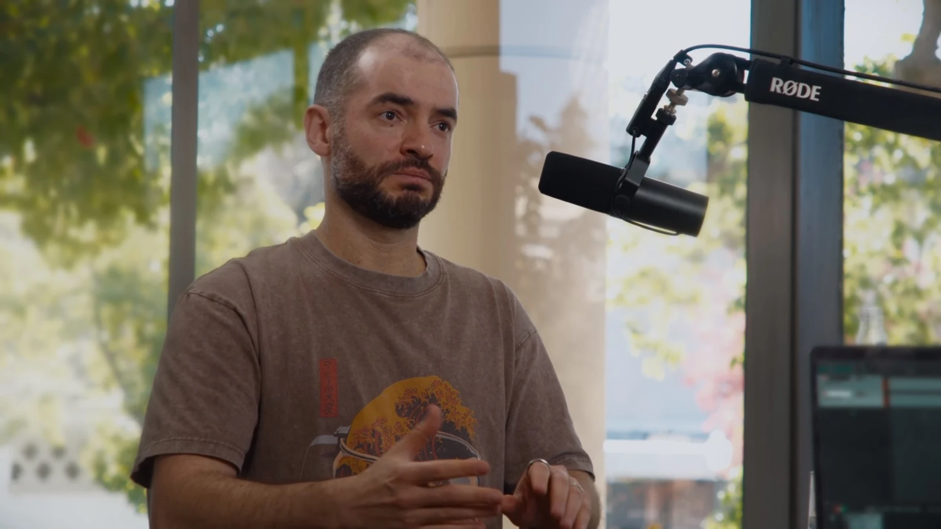 Ilya Sutskever durante la entrevista para el pódcast con Dwarkesh Patel