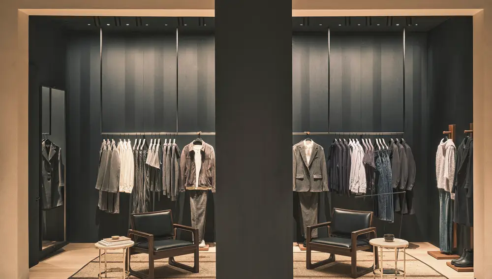 Parte interior de la nueva tienda de Zara en Barcelona