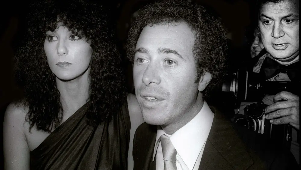 David Geffen junto a Cher