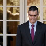 Pedro Sánchez recibe al presidente de Alemania en Moncloa