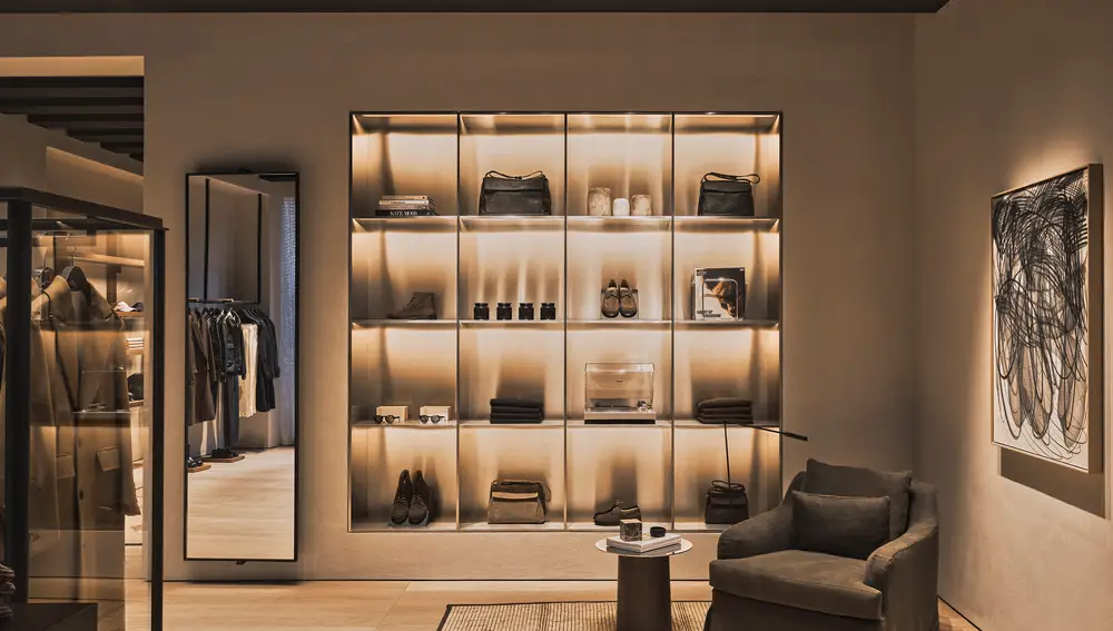 Parte interior de la nueva tienda de Zara en Barcelona