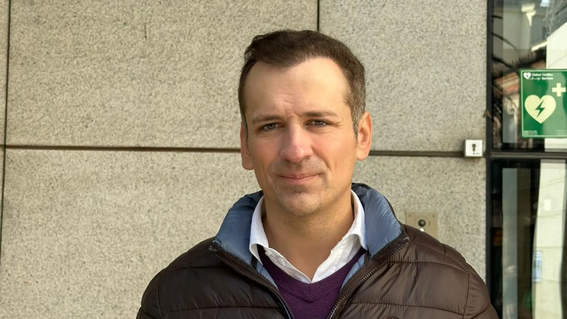 En la imagen, el portavoz del PP de Getafe, Antonio Mesa