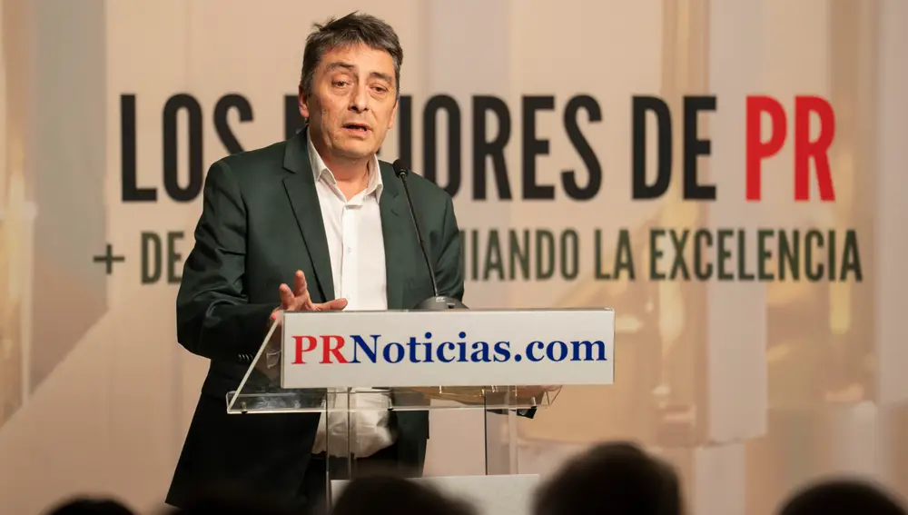 XXII Edición Premios PR Noticias. Premio Sergio Alonso. David Jar