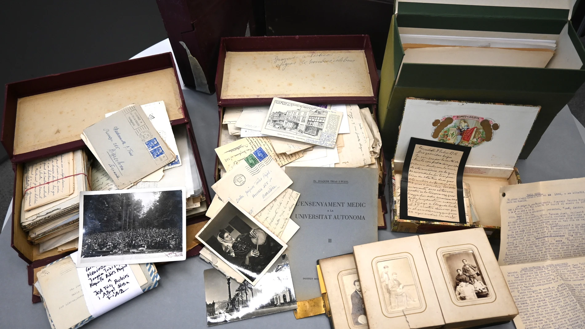 Una imagen del fondo documental de Trias i Pujol