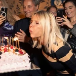 Eugenia Martínez de Irujo en su fiesta de cumpleaños