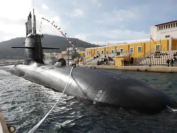 MURCIA.-El submarino 'Isaac Peral' atraca este viernes en Cartagena tras cumplir su primera misión operativa MURCIA.-El submarino 'Isaac Peral' atraca este viernes en Cartagena tras cumplir su primera misión operativa