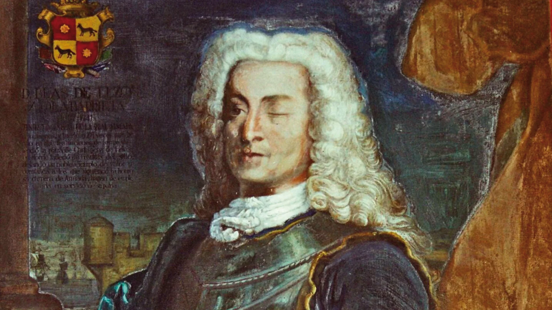 Blas de Lezo, retrato de autor desconocido